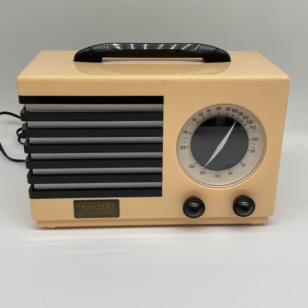 Crosley 3475 Limited Edition CR-5 Retro Radio AM/FM Cassette Tape Player Retro